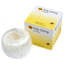 String Poly 80m White Marbig 9312311845708