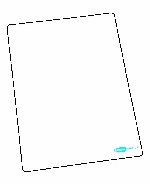 Student Whiteboard A4 Blank - Show Me Board 2770000060844