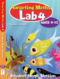 Targeting Maths Lab 4 CD-ROM (Ages 9-10) (Student Home Version) 9781920728779