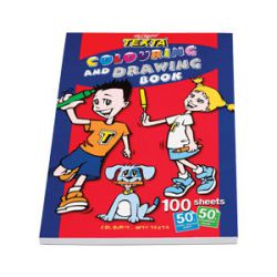 Texta Colouring and Drawing Book (Each) 9311960321236