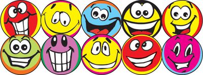 Wacky Smile Spots Stickers 9328657000022