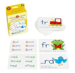 Blending Consonants &amp; Digraphs Flashcards 9314289031480