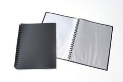 Display Book - A4 Refillable A4 20 Pocket Tudor Black Matt Cover  9310029318255