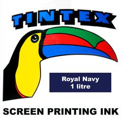 Screen Printing Ink 1L Royal Blue Tintex (Royal Blue, 1 Litre) 9316960602309