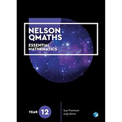 Nelson QMaths 12 Mathematics Essential Student Book 9780170412681