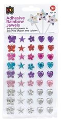 Adhesive Rainbow Jewels Set of 50 9314289007201