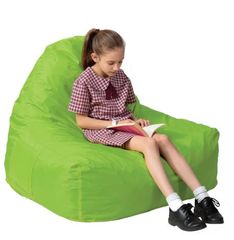 CHILL OUT CHAIR GREEN MEDIUM 970mmW X 910mmD x 780mmH 752830871298