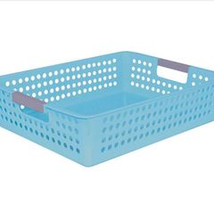 CLASSROOM BASKET A4 BLUE 35cmL x 26cmW x 8.5cmH 752830031531