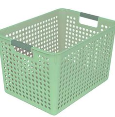 CLASSROOM BASKET LARGE GREEN 27cm L x 18cm W x 14cm H 752830032033