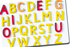 Magnetic Foam Capital Letters 2770000042710