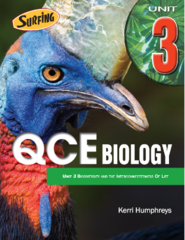 QCE SURFING BIOLOGY UNIT 3 9780855837976