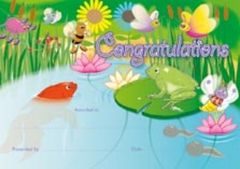 Certificates - Garden Pond  - Pk 200 CE348