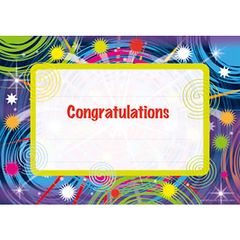 Certificates Card - Congratulations  - Pk 100 CE376C