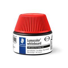 Staedtler Whiteboard Marker Refill Station - Lumocolour 351/351B (Red, 30ml) 488512