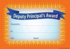 Certificates - Deputy Principal Modern  - Pk 35 DC335