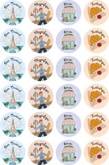 French - Merit Stickers (Pack of 96)