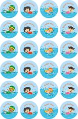 Swimming - Extracurricular Stickers (Pack of 96)