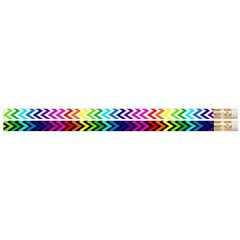 Pencils - Chevron Colours - Pack of 10