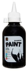 Rainbow Paint 250ml Black 9314289001728