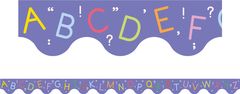 Alphabet - Scalloped Border (Pack of 12)