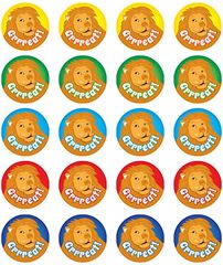 Stickers - Lion-Grrreat! - Pk 100  9321862005813
